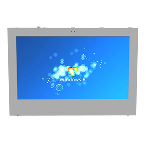 Kiosco Digital para Exteriores de 86 Pulgadas con Pantalla Táctil de Alto Brillo, Montado en Pared Horizontal para Estaciones de Tren y Centros Comerciales - Product Image 1