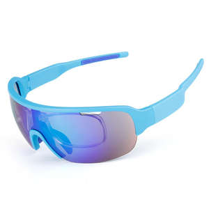 OBAOLAY-gafas de sol polarizadas para ciclismo, 5 <span class=keywords><strong>lentes</strong></span>, POC, para deportes al aire libre - Product Image 5