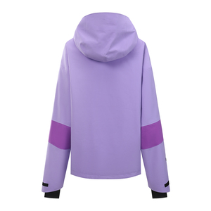 Chaqueta de esquí tipo <span class=keywords><strong>anorak</strong></span> para <span class=keywords><strong>mujer</strong></span>, con media cremallera, impermeable, cortavientos, cálida, para snowboard y deportes al aire libre - Product Image 4