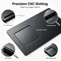 Tarjeta de Visita Metálica NFC Personalizada, Anodizada en Negro, con Chip RFID Inteligente, Tarjeta de Acceso VIP en Blanco para Negocios