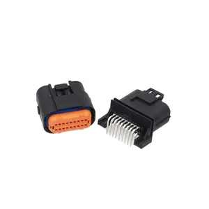 Conector electrónico automotriz ECM ECU macho y hembra, 18 Pines, MX23A18NF1 MX23A18SF1