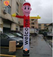 Danseurs gonflables d'extérieur de haute qualité avec couleur et logo personnalisables pour la publicité événementielle