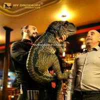 Figurine du film My Dino DP627, personnage de l'anime, vélociraptor à main