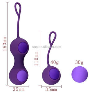 3 Stuks <span class=keywords><strong>Chinese</strong></span> Smart Ben Wa Bal Gewichten Vrouwelijke <span class=keywords><strong>Vagina</strong></span> Seksspeeltjes Felvic Vloer Oefening Kegel Ballen Ingesteld Voor Aanscherping Vrouwen - Product Image 4