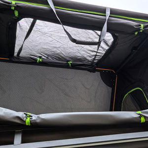 Tente de toit à coque dure en aluminium HOTO RTT 4 saisons liste de <span class=keywords><strong>prix</strong></span> 2025 tente de toit avec panneau solaire et lumière électrique en option - Product Image 3