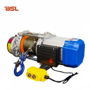 Motor Hoist Aluminium, Pengangkat Listrik dengan Cangkang Luar dari Paduan Aluminium, Ringan, Tali Kawat, Portabel, untuk Konstruksi - Product Image 2