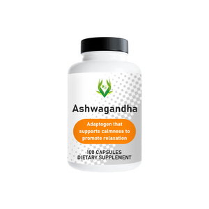 Capsules d'Ashwagandha de haute qualité avec mélange total de poivre noir pour stimuler les niveaux d'énergie et les routines de bien-être – Complément alimentaire - Product Image 1