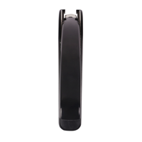 Eagle 1039L Mini agrafeuse à main en métal et plastique noire avec logo personnalisé