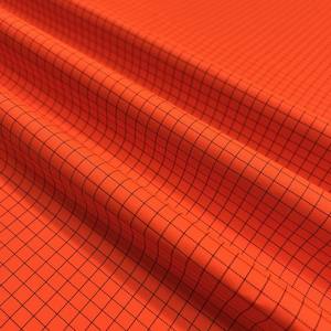 ผ้าอ๊อกซ์ฟอร์ดลายตารางหมากรุกนำไฟฟ้ามาตรฐานอเมริกา100% ป้องกันไฟสถิต - Product Image 3