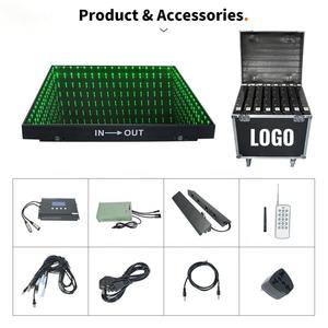 Mitushow bán hiển thị Panels ip62 không thấm nước DMX Infinity Magnetic tương tác 3D gương 3D LED Dance Floor - Product Image 3