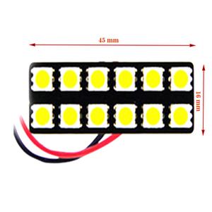 T10 5050 12SMD Auto Led luci di Lettura pannello Auto interno Della Cupola Della Lampada Del Festone BA9S <span class=keywords><strong>Adattatore</strong></span> DC 12v Della Luce di <span class=keywords><strong>Lampadina</strong></span> - Product Image 5