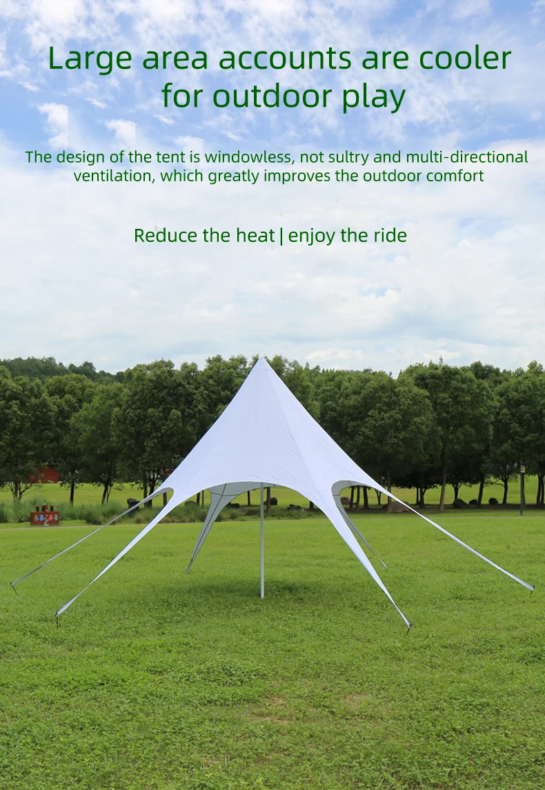 Factory Price Outdoor Waterproof Large Marquee Double Top Star Tents For Pay With Paypal