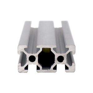 Scanalatura a t con scanalatura a v argento Standard 20x20 <span class=keywords><strong>20x40</strong></span> 20x60 20x80 40x80 profilo in <span class=keywords><strong>alluminio</strong></span> con trave a c - Product Image 2