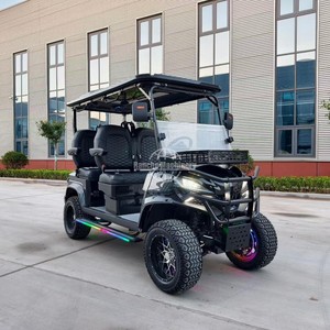 Voiturette de golf électrique personnalisée 6 places, autonomie 100 km, batterie lithium 72V, moteur AC haute vitesse, idéale pour les centres de villégiature - Product Image 6