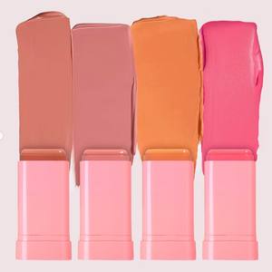 Stick de blush de maquillage neutre sans logo, très vendu, blush crème soyeux, base éclaircissante, réparateur - Product Image 3