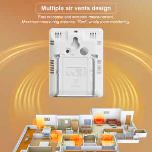 Mini Digital Wall Mount <strong>Temperature</strong> <strong>Humidity</strong> Meter <strong>LCD</strong> <strong>Display</strong> Thermometer Hygrometer for Indoor Outdoor Room Weather Station - Product Image 5