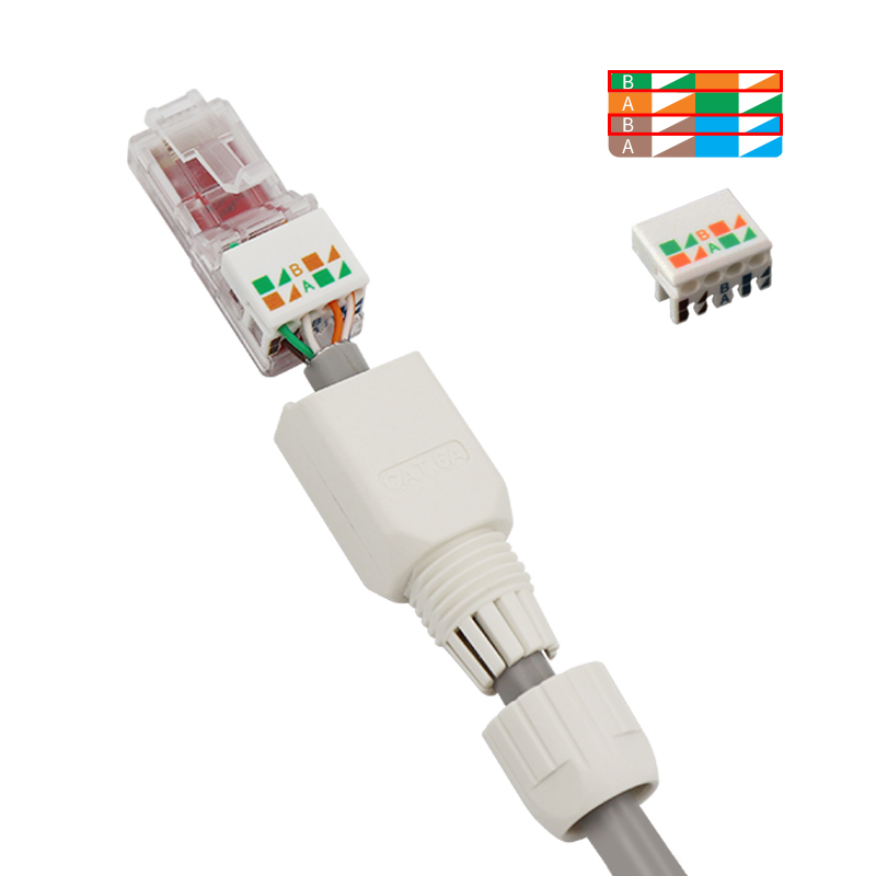 Factory Price Cat6A Cat7 Cat8 Rj45