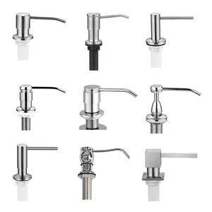 Distributeur de savon noir en acier inoxydable pour bar, évier, accessoires de cuisine - Product Image 6