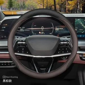 Housse de volant en cuir Nappa respirant couleur originale 2025 pour <span class=keywords><strong>Cadillac</strong></span> XT5 - Product Image 2