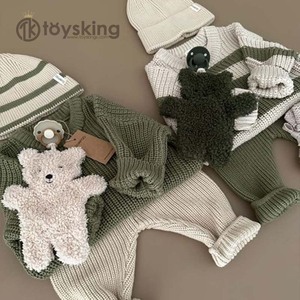 <span class=keywords><strong>Combinaison</strong></span> en <span class=keywords><strong>crochet</strong></span> pour bébé nouveau-né - <span class=keywords><strong>Combinaison</strong></span> en tricot faite à la main pour bébés garçons et filles - Product Image 6