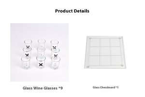 <span class=keywords><strong>Tic</strong></span> <span class=keywords><strong>Tac</strong></span> Toe bắn thủy tinh uống trò chơi, bia chai mở nắp trò chơi, mình & cô ấy nút chai rượu vang & bia nắp hộp bóng - Product Image 6