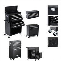 Chariot de rangement mobile en métal à tiroirs multiples, personnalisable OEM, solution de mobilier commercial pour l'esthétique et le tatouage