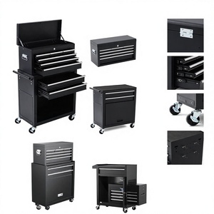 Chariot de rangement mobile en métal à tiroirs multiples, personnalisable OEM, solution de mobilier commercial pour l'esthétique et le tatouage - Product Image 5
