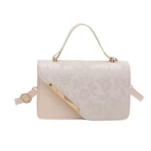 กระเป๋าถือสะพายไหล่ทรงวินเทจสำหรับผู้หญิง รุ่นใหม่ล่าสุดประจำฤดูหนาวปี 2025 ดีไซน์ทันสมัย ทำจากวัสดุ PU พร้อมซิปปิด  ตกแต่งด้วยลายปักรูปดาว  สไตล์สดใสและแฟชั่น - Product Image 6