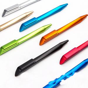 Stylish Quality Metal Ballpoint <b>Pens</b> Black Ink Soft Writing Experience Reusable <b>Pen</b> <b>Refills</b> Promotion Gift Very Easy to Use - Product Image 1