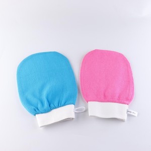 Al por mayor 1 unidad Guante de baño exfoliante para limpieza corporal, cepillo de ducha para eliminar piel muerta, toalla de espuma - Product Image 4