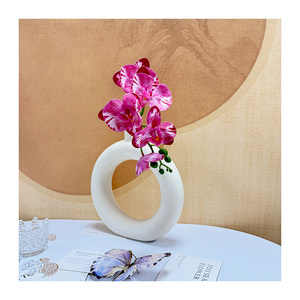 Venta caliente Meichang Pequeño 5 Mariposa Orquídeas Phalaenopsis Flores para la decoración del hogar - Product Image 2