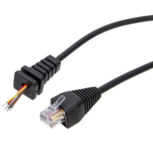 Câble de microphone à main RJ45 à 8 broches pour VX2500 VX2208 VX 210, accessoire audio anti-interférence, conception enroulée - Product Image 2