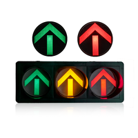 Feux de signalisation directionnels personnalisés de 300 mm (12 pouces) à haute luminosité, étanches IP65, pour les stations de péage autoroutières