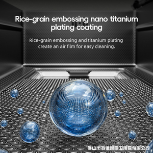 Hiện đại thép không gỉ duy nhất Bát Bồn Rửa Nhà Bếp Ẩn Đen máy rửa chén thông minh thác nước năm lỗ đa chức năng thiết kế - Product Image 5