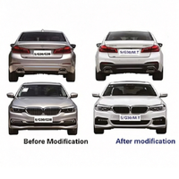 SINO Convient pour BMW Série 5 G30 G38 2018-2021 Kit carrosserie de haute qualité en matériau PP M-TECH