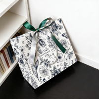 Sacs en papier écologiques personnalisés avec logo imprimé, vente en gros, sacs en papier kraft de haute qualité avec votre propre logo