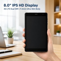 Tablette PC Android 15 OEM d'usine 8 pouces MTK6750 Octa Core 3 Go 32 Go 4G LTE Double SIM 5000 mAh pour appels professionnels