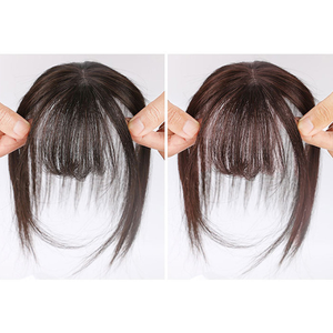 <span class=keywords><strong>Prótesis</strong></span> Capilar de Cabello Humano con Clip, Topper de Cabello Brasileño, Envío Inmediato en Australia, Mono <span class=keywords><strong>Natural</strong></span> Duradero, Flequillo para <span class=keywords><strong>Mujer</strong></span>, Venta al por Mayor - Product Image 5
