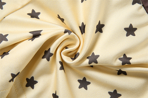 Conjunto de <span class=keywords><strong>2</strong></span> piezas con estampado de estrellas para mujer, top con cordones y decoración de cuentas, pantalones cortos con cordón, trajes de bikini para fiesta en la playa - Product Image 6
