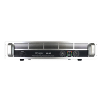 L'amplificateur de puissance audio à 2 canaux AK4.0 400W/800W convient aux enceintes de ligne de divertissement