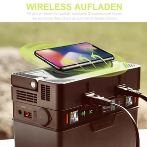 Générateur d'énergie solaire sans fil 300W 78000mAh au lithium-ion avec fonction de démarrage d'urgence pour le camping, les activités de plein air et la recharge de téléphones portables - Product Image 5