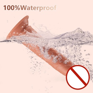 Vibrador telescópico realista de silicona líquida de grado médico con calefacción, control remoto y función de empuje, juguete sexual para mujeres. - Product Image 3