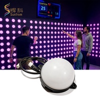 Juego Interactivo con Luces LED RGB 3 en 1, Botones Luminosos, Desafío de Obstáculos, Escape Room, Arena de Diversión Comercial para Interiores, con Certificación CE