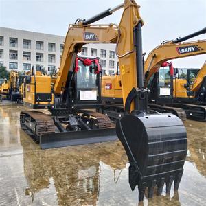 Petite pelle diesel Sany SY95C La mini pelle sur chenilles SY95 de Chine est équipée d'un moteur à grande vitesse 4JG3X - Product Image 3