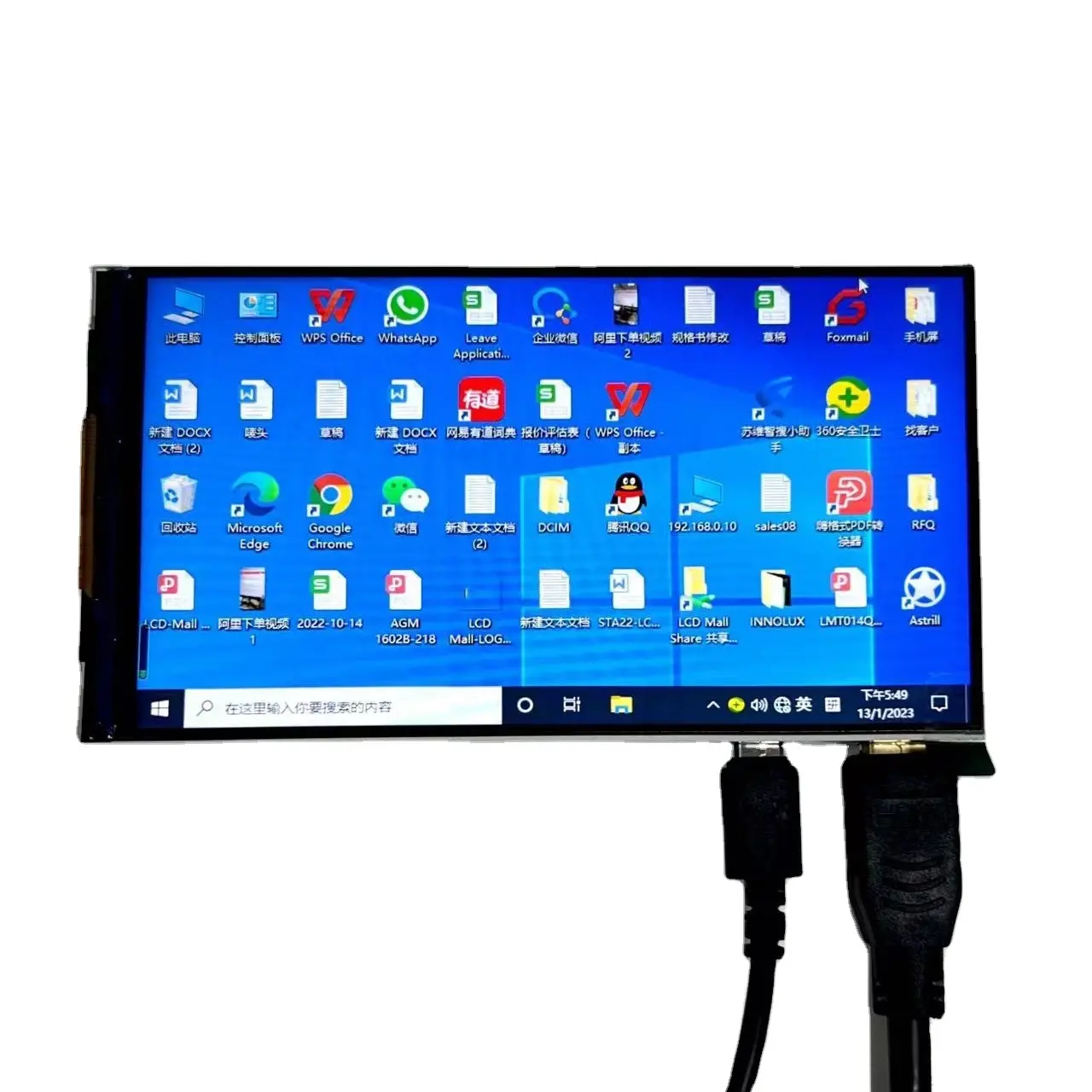 5-Zoll-TFT-LCD-Modulschnittstelle IPS 480*854 durchlässiges MIPI auf 5-Zoll-TFT-Anzeigemodul mit hoher Helligkeit