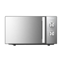 Four à micro-ondes SOKANY 10018 avec grill 20L blanc, vente directe fabricant professionnel, appareils électroménagers