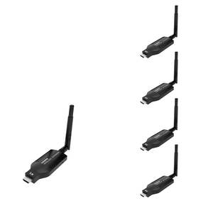 Bán buôn cho HDMI Extender Video <span class=keywords><strong>Transmitter</strong></span> <span class=keywords><strong>Receiver</strong></span> 1 TX để <span class=keywords><strong>4</strong></span> RX không dây cho rạp chiếu phim gia đình văn phòng PC TV Màn hình điều khiển từ xa - Product Image 1