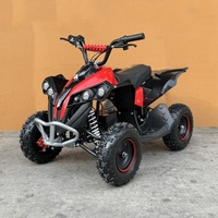 Véhicule tout-terrain électrique 4 roues 500W à moteur à balais pour jeunes et adultes (7-20 ans) – Quad ATV de plage tout-terrain – Offre spéciale