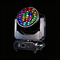 Projecteur de scène professionnel haute luminosité 19x40W Bee Eye LED Moving Head Wash Light RGBW 4-en-1 à effet rotatif pour événements