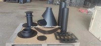 Cheminée d'intérieur décorative personnalisée en acier carbone noir mat de haute qualité pour salon